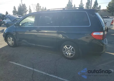 2007 Honda Odyssey Exl из США, поврежденный, VIN 5FNRL38667B052219